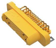 POSITRONIC GFSH928F47B/AA RECT PWR CONN, R/A RCPT, 46POS, THT