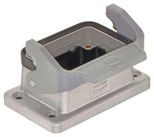 HARTING 09628060315 HOUSING, BULKHEAD, 6B, 1 LEVER