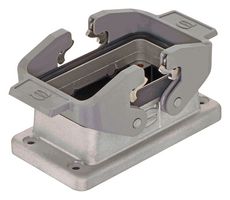HARTING 09628100315 HOUSING, BULKHEAD, 10B, 2 LEVER