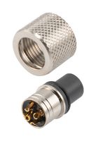 L-COM M125AF-MLD M12 5P A-CODE MOLD CONNECTOR, FEMALE, SHIELDED 52AK1304