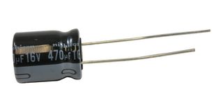 NICHICON UHE1C471MPD6TD ALUMINUM ELECTROLYTIC CAPACITOR, 470UF,