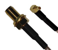 AMPHENOL RF 245106-02-03.00. RF COAX CABLE, RG174, SMA-MMCX, 76MM