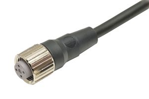 OMRON INDUSTRIAL AUTOMATION XS2F-M12PVC4S5M SENSOR CORD, 4P M12 RCPT-FREE END, 5M