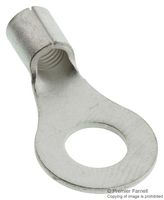 TE CONNECTIVITY - AMP 33458 TERMINAL, RING TONGUE, 1/4", 10AWG