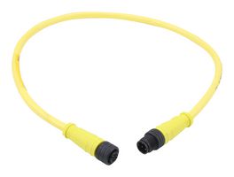 MOLEX 120066-1664 CABLE ASSY, 5P M12 PLUG-RCPT, 19.7"