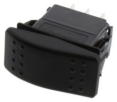 CARLING TECHNOLOGIES VLD1S00B-AZC00-000 ROCKER SWITCH, DPDT, 20A, 12V, PANEL