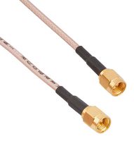 AMPHENOL RF 135101-03-18.00 RF COAX CABLE, 18", RG316, 50 OHM