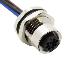 MUELLER ELECTRIC AI-T00214 CORDSET, PG9 PANEL-MT M12 FM TO CUT-END, 5 COND., 2 M 62AK6848