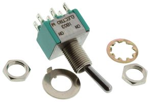 ELECTROSWITCH A223S1YZQ SWITCH, TOGGLE, DPDT, 6A, 250V