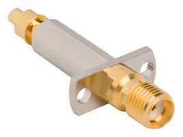AMPHENOL RF SMP-MSPR-FL-1 RF ADAPTER, SMP PLUG-SMA JACK, 50 OHM