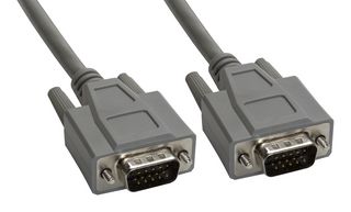 AMPHENOL CABLES ON DEMAND CS-DSPMHD15MM-025 CABLE ASSY, HD-DB 15P PLUG-PLUG, 25FT