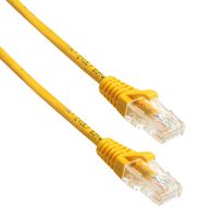 AMPHENOL CABLES ON DEMAND MP-64RJ4528GY-001 ENET CABLE, CAT6, RJ45 PLUG-PLUG, 1FT