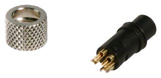 NORCOMP 854-004-203RLS4. SENSOR CONNECTOR, M8, RCPT, 4POS, CABLE