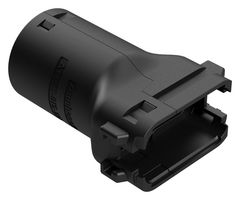 AMPHENOL SINE/TUCHEL ATMBS-015-1205 BACKSHELL, 180DEG, 12POS, BLACK
