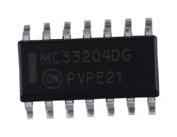 ONSEMI MC33204DR2G. OP AMP, 2.2MHZ, 1V/US, SOIC-14