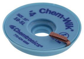 CHEMTRONICS 10-5L CHEM-WIK ROSIN DESOLDERING BRAID, 5FT
