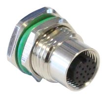 BULGIN LIMITED PXMBNI12FPF17AFLM16001. SENSOR CORD, 17P M12 RCPT-FREE END, 3.9"