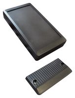 BOX ENCLOSURES MBS109 SMALL LCD MOBILE ENCLOSURE, ABS, BLACK