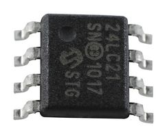MICROCHIP 24LC21/SN. IC, EEPROM, 1KBIT, I2C, 400KHZ, SOIC-8