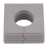 WEIDMULLER 2584440000 CABLE GROMMET, OPEN, TPE, GREY