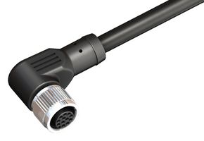 ALTECH CBF12-S43N0-10BPVC CBL ASSY, 3P M12 RCPT-FREE END, 32.8