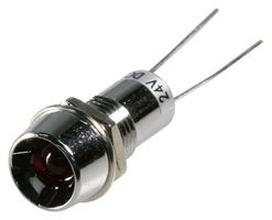 VCC / VISUAL COMMUNICATIONS COMPANY L65DR24L. PANEL INDICATOR, 8MM, RED, 24VDC