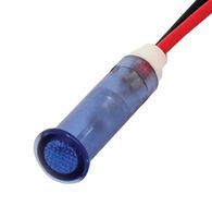 MALLORY SONALERT FL1P-6QW-2-B110V LED BLU 6MM SNAP 110VAC/DC STK £
