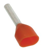 WEIDMULLER DEL-9004440000 FERRULES, TWIN WIRE END, 20AWG, CRIMP, O