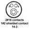 CINCH CONNECTIVITY SOLUTIONS BACC63BP14H3S8H