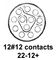 CINCH CONNECTIVITY SOLUTIONS CN0967C22S12S8-040