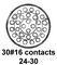 CINCH CONNECTIVITY SOLUTIONS BACC63BV24F30P8