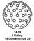 AMPHENOL INDUSTRIAL PT02A-14-19P