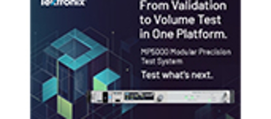 New! The MP5000 Series: modular precision test platform