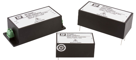 ECE40 Series AC / DC DIN Rail Mount Power Supplies